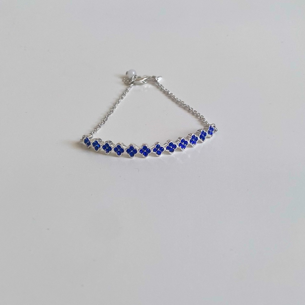 Avon Blue & Silver Bracelet